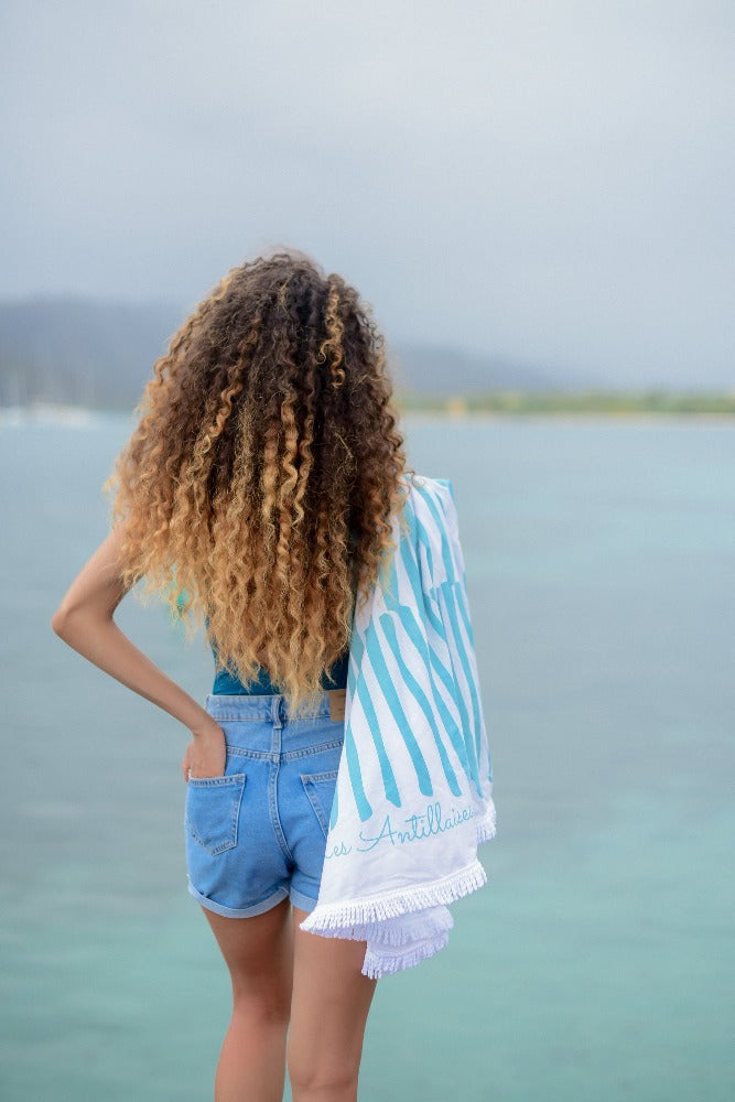 Drap de plage rond | La Corallienne