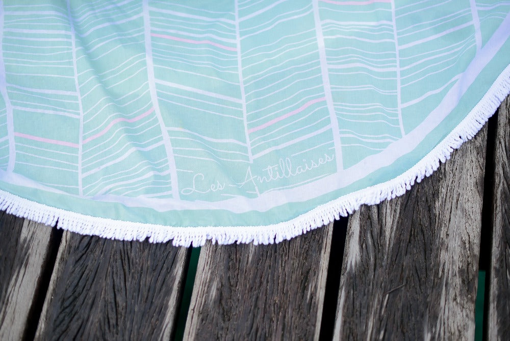 Drap de plage rond | La Végétale