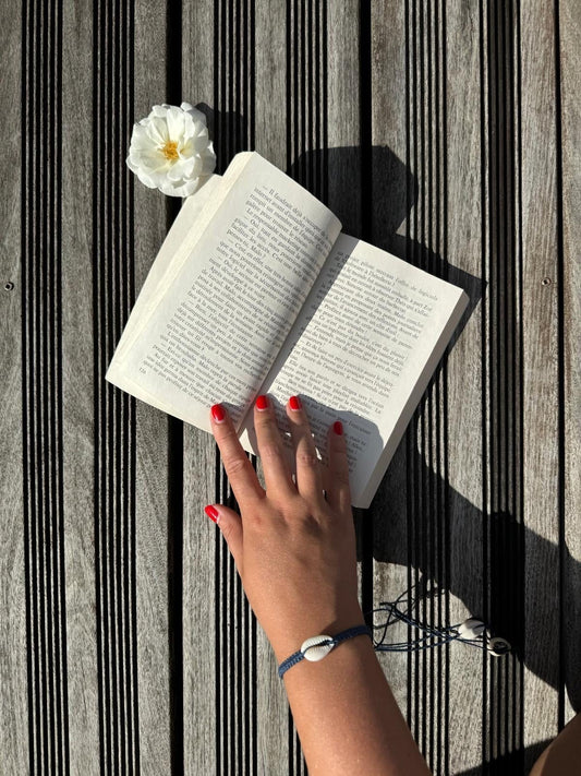 Bracelet coquillage | Shell bleu