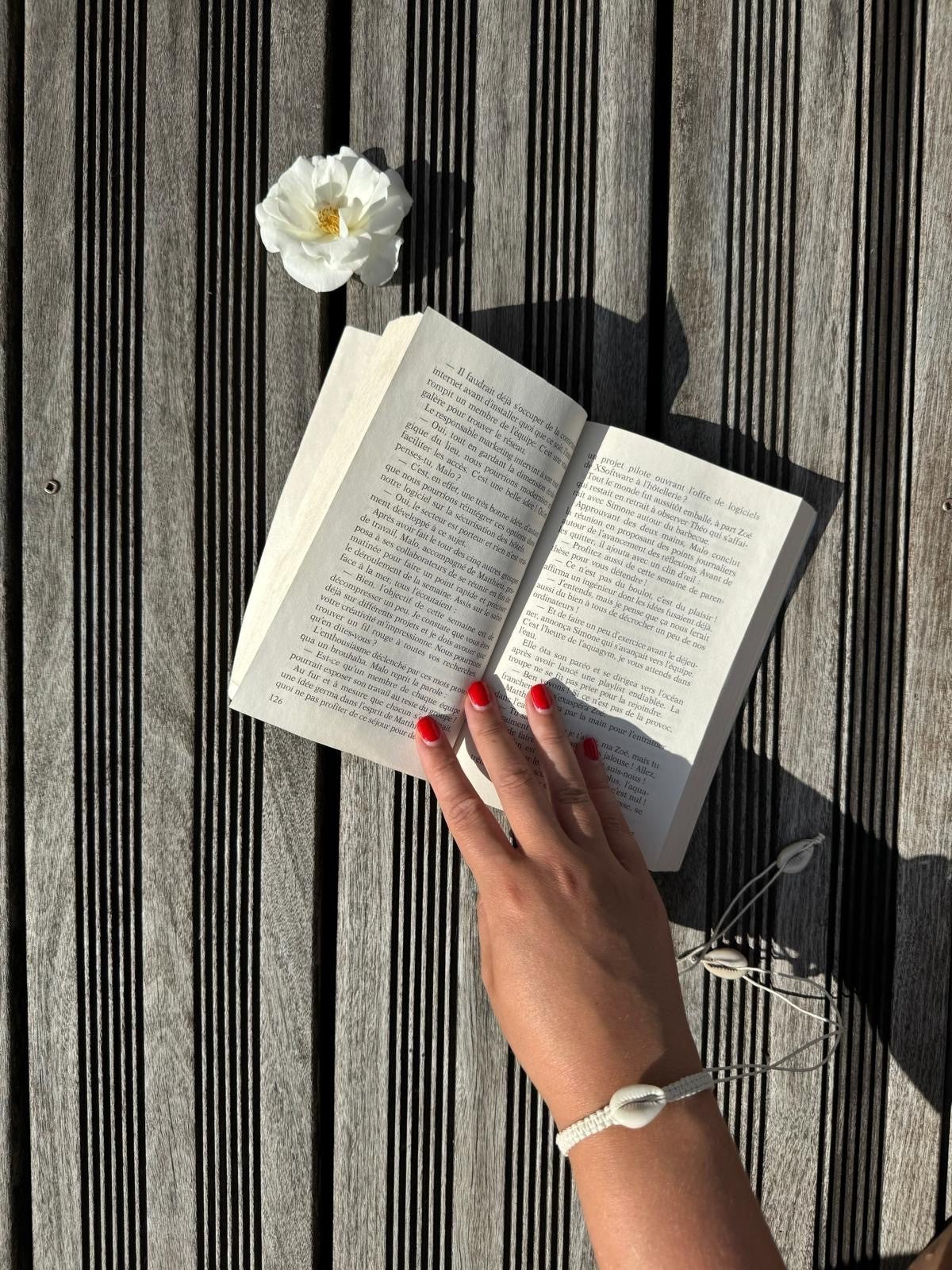 Bracelet coquillage | Shell beige