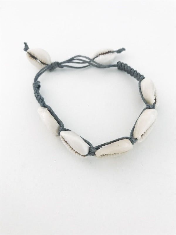 Bracelet coquillages | Seaside gris