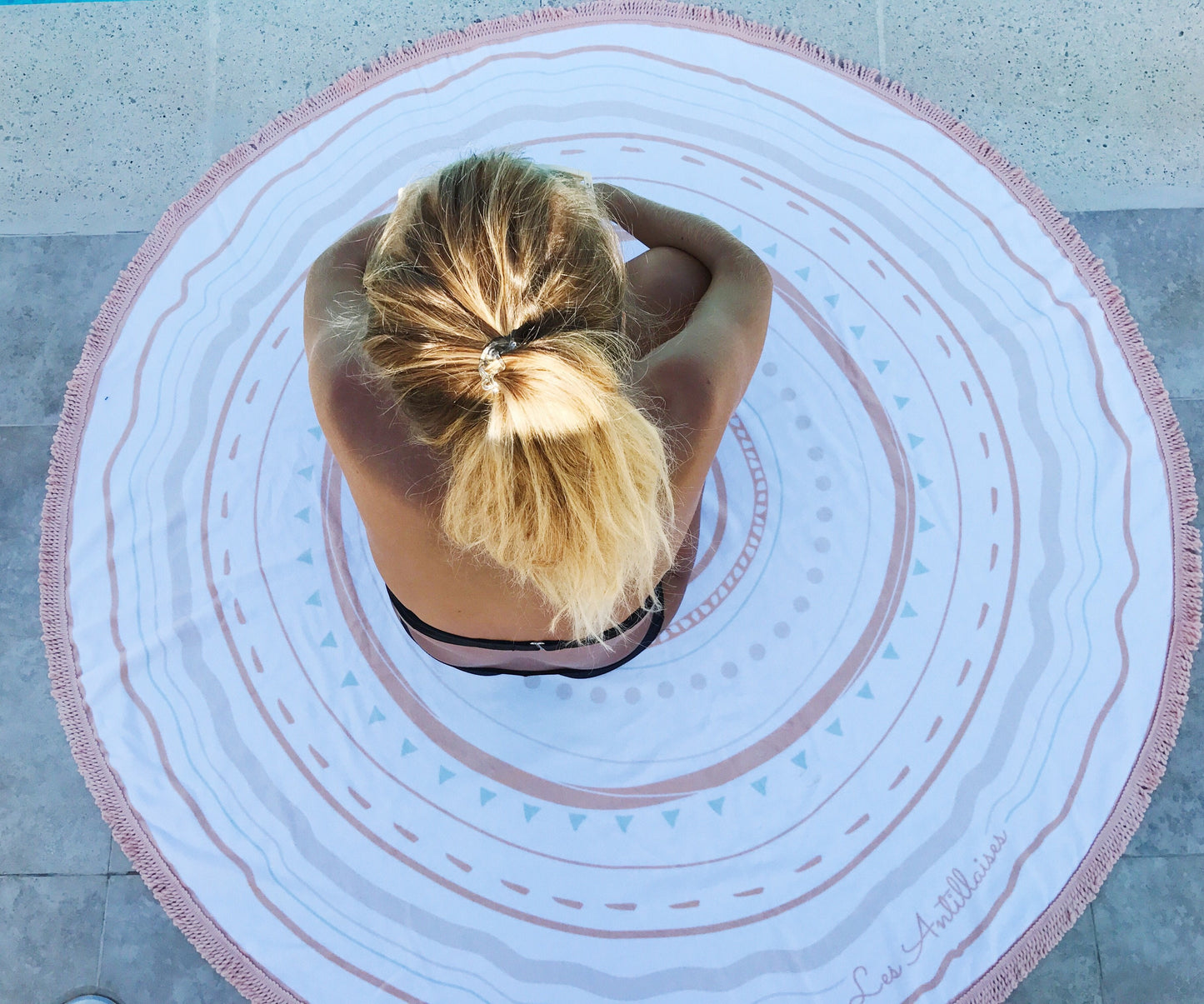 Serviette ronde | L'Australe